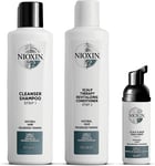 Nioxin 3-Part System | System 2 | Natural Hair with Progressed Thinning Hair Tre