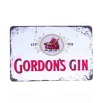Vintage Metal Sign #39 - Gordon's Gin