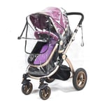 Universal Sittvagn Barnvagn Transparent vindskydd Regnskydd - Klar