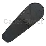 Highlander Fleece Sleeping Bag Liner, Black