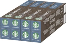 STARBUCKS Espresso Roast by Nespresso Dark Roast Coffee Capsules 8 x 10 80