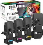 4x Toner Cartridge TK5230 for Kyocera ECOSYS M5521cdn M5521cdw P5021cdn P5021cdw