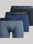 Superdry Organic Cotton Blend Boxers, Pack of 3
