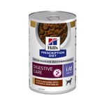 Hill's PRESCRIPTION DIET i/d Low Fat Stew Hundfoder med Kyckling & Grönsaker - 12x354 g