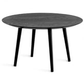 Torkelson - Miles Soffbord Runt 80 cm Svart Ask / 4-Ben Svart