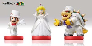 Pack Figurine Amiibo Bowser + Mario + Peach Tenue de Mariage
