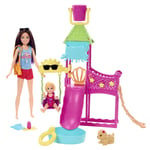 Mattel UK Barbie Skipper Water Park Play Set NEW