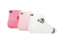 Tommy Hilfiger Babies Socks 3 Pack Gift Box Socks Baby Girls Newborn Brand New