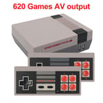620 Jeux Av Sortie - Mini Console De Jeux Vidéo Rétro Portable, 620 Jeux Classiques Nes Intégrés Pour Tv 4k, Compatible Hdmi/Av