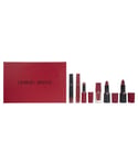 Giorgio Armani Womens Red Lip Collector's Limited Edition - Gift Set For Her - One Size