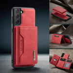 samsung Samsung Galaxy S22 Ultra Magnetic Wallet Red