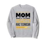 Hvac Technician Mom for Future Hvac Tech and Aircon Repair Sweatshirt