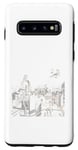Coque pour Galaxy S10 Jean-Michel Jarre Logo "City"