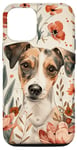 iPhone 12/12 Pro SMALL SWISS HOUND Ornamental Watercolor Dog Art Case