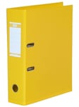 ELBA "Strong-Line" Lever Arch File PP exchangeable spine label Yellow A4 8 cm