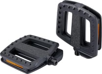 BBB Cycling ErgoBase Bike Pedals | Large Platform Ergonomic Bicycle Pedals | Suitable for Urban, Cargo and E-bikes | BPD-47