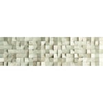 Sanders&sanders - Frise de papier peint adhésive morceaux de bois carrés - 14 x 500 cm de beige