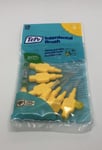 TePe 0.7mm Interdental Brushes, ISO size 4 - Yellow (8 Pack) 1A