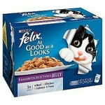Felix As Good As It Looks Favourites Selection 12 Pack - 100g - 573285