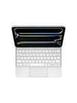 Magic Keyboard - keyboard and folio case - with trackpad - white Input Device - Tastatur & Folio sæt - Hvid