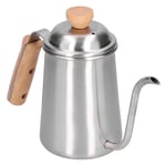 650ML Drip Coffee Pot Stainless Steel Long Gooseneck Spout Coffee Kettle New