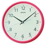 Seiko Clock QXA804E Horloge Murale analogique Orange