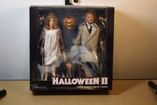 Neca HALLOWEEN 2 (1981) Clothed LAURIE STRODE & DR. LOOMIS Action Figures NEW