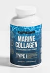 CORREXIKO Marine Collagen Capsules 120 Hyaluronic Acid Wild Fish Tablets 2200mg