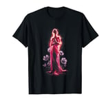 Feminine Allure Graphic Designs Sensual Floral Woman T-Shirt