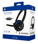 Bigben PS4 Official Sony licensed Communicator Headset Black /PS4 - - M7332z