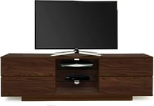 Homeology Avitus Premium Walnut with 4-Walnut Drawers 32"-65" TV Cabinet