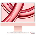 Apple 24" iMac With Retina 4.5K Display M3 Chip With 8 Core CPU And 10 Core GPU 512GB SSD Pink