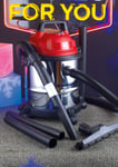 Einhell Wet 'n' Dry On Site Vacuum Cleaner 1250 Watt 240 Volt TC-VC1812S