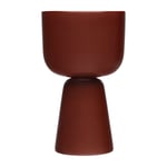 Iittala Nappula kruka o15 cm h26 cm Brun