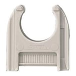 Castor EC 25 Rörfäste grå, 100-pack 25 mm