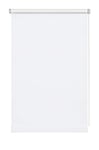 Wohnidee Store Enrouleur Tamisant pour Serrage, Collage ou Vissage, Opaque, Kit de Montage Inclus, Blanc, 120 x 150 cm (lxH)