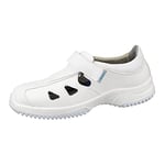 Abeba 1795-45 Uni6 Chaussure de sécurité Sandale Taille 45 Blanc