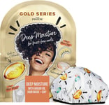 Pantene Gold Series Hair Mask & Reusable Shower Cap, Stocking Filler, Deep Moist