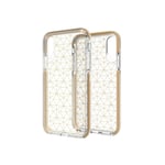 Gear4  Victoria Clear Hard Case - D30 Protection - for iPhone X / Xs - GOLD