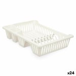 Diskställ Kinvara YMA04 1098 01 Vit 40 x 8 x 29,5 cm (24 antal)