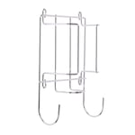 Youyijia Wall Mounted Iron Holder Steam Ironing Board Hanger Cupboard Bracket Hanger Tidy Storage Rack Polished Chrome Finish for Home Kitchen Bedroom Corridor