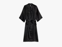 Carpe Diem Beds Kimono Mullbärssilke svart L/XL