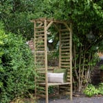 Forest Garden Palma 2 Seater Wooden Arbour