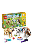 3 In 1 Adorable Dogs Animal Figures Toys Patterned LEGO