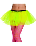Tutu-Kjol i Neon Gult