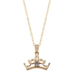 Disney Halsband Prinsessa Krona Guld - C400182DIL-N