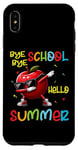 Coque pour iPhone XS Max Bye Bye School Hello Summer Funny Last Day Dabbing Apple
