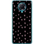 Xiaomi Poco F2 Pro Transparent Mobilskal Små Kärleksymboler