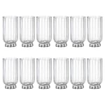 Florian Highball Glasses - 430ml - Clear - Pack of 12