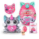 Rainbocorns Kittycorn Surprise, Nori the American Shorthair - Collectible Plush - 10 Surprises to Unbox, Peel and Reveal Heart, stickers, slime, Ages 3+ (American Shorthair)